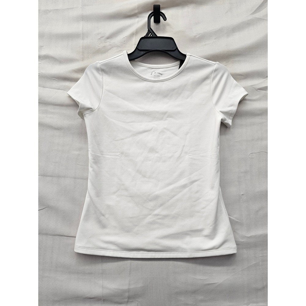 Art Class Girls Pullover T-Shirt White Polyester Blend Casual Size XXL 16/18